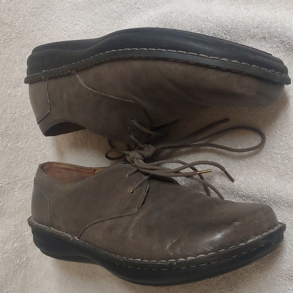 Alegria gray leather shoes mn. sz.46 - Picture 7 of 13